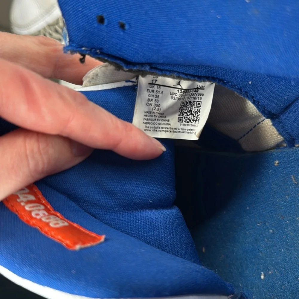 Size 17 - Air Jordan‎ 3 Retro Knicks (136064-148) 2019